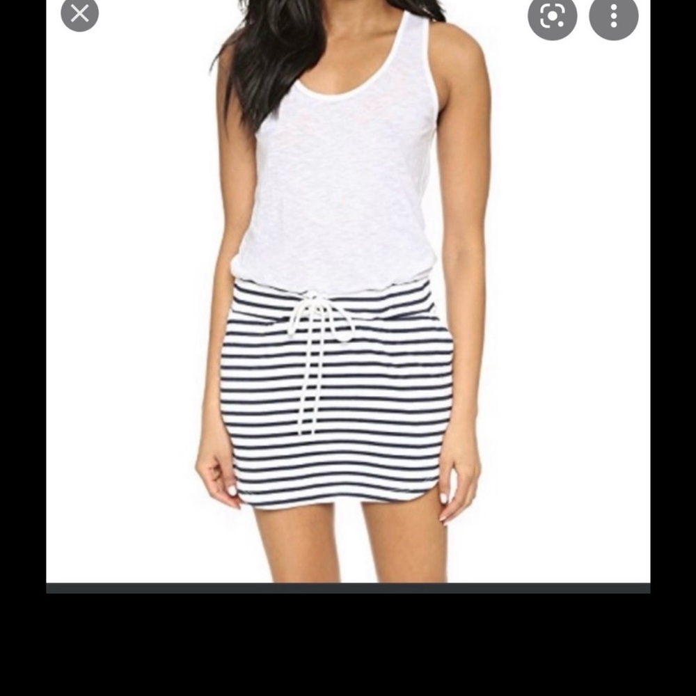 Monrow Drawstring Dress